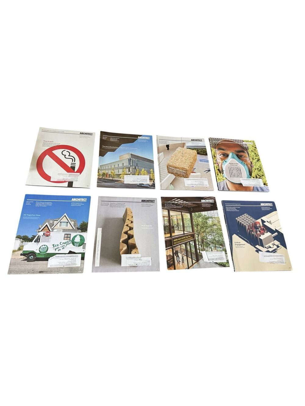 Architect Magazine Lot 8 Issues 2020 AIA Architecture Design Journal Carbon